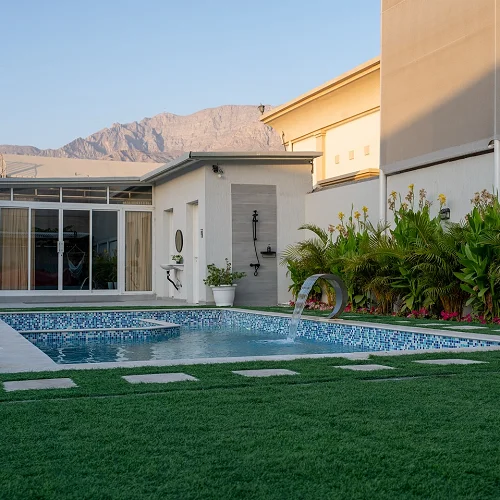 Monochrome Villa with Private Pool