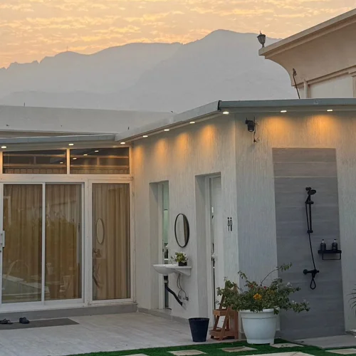 Monochrome Villa with Private Pool